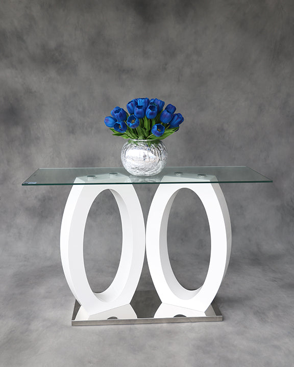 CONSOLA AROS GLASS TOP