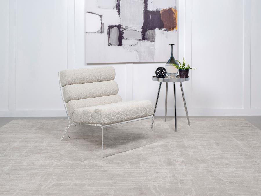 Acrylic Legg Accent Chair