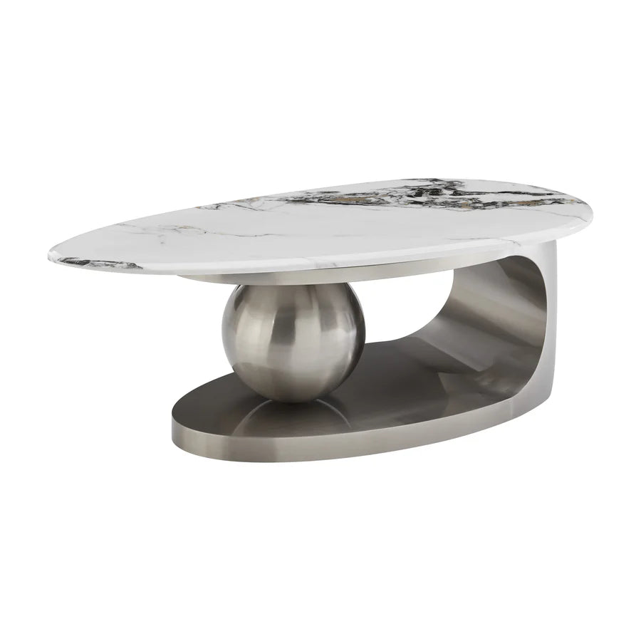 CELESTIA MARBLE-FORM COFFEE TABLE