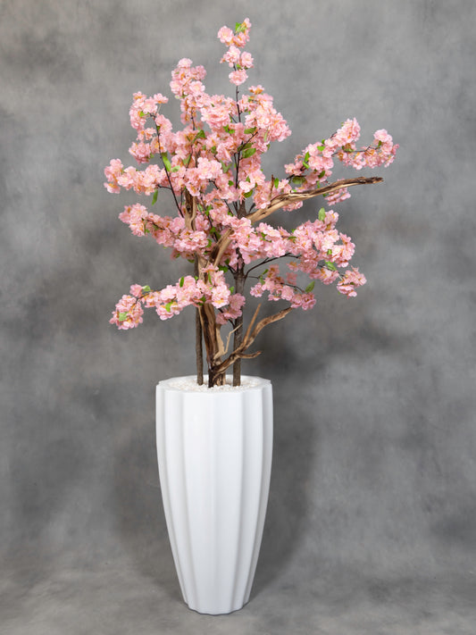 Floor Vase Artificial Plant - (53)