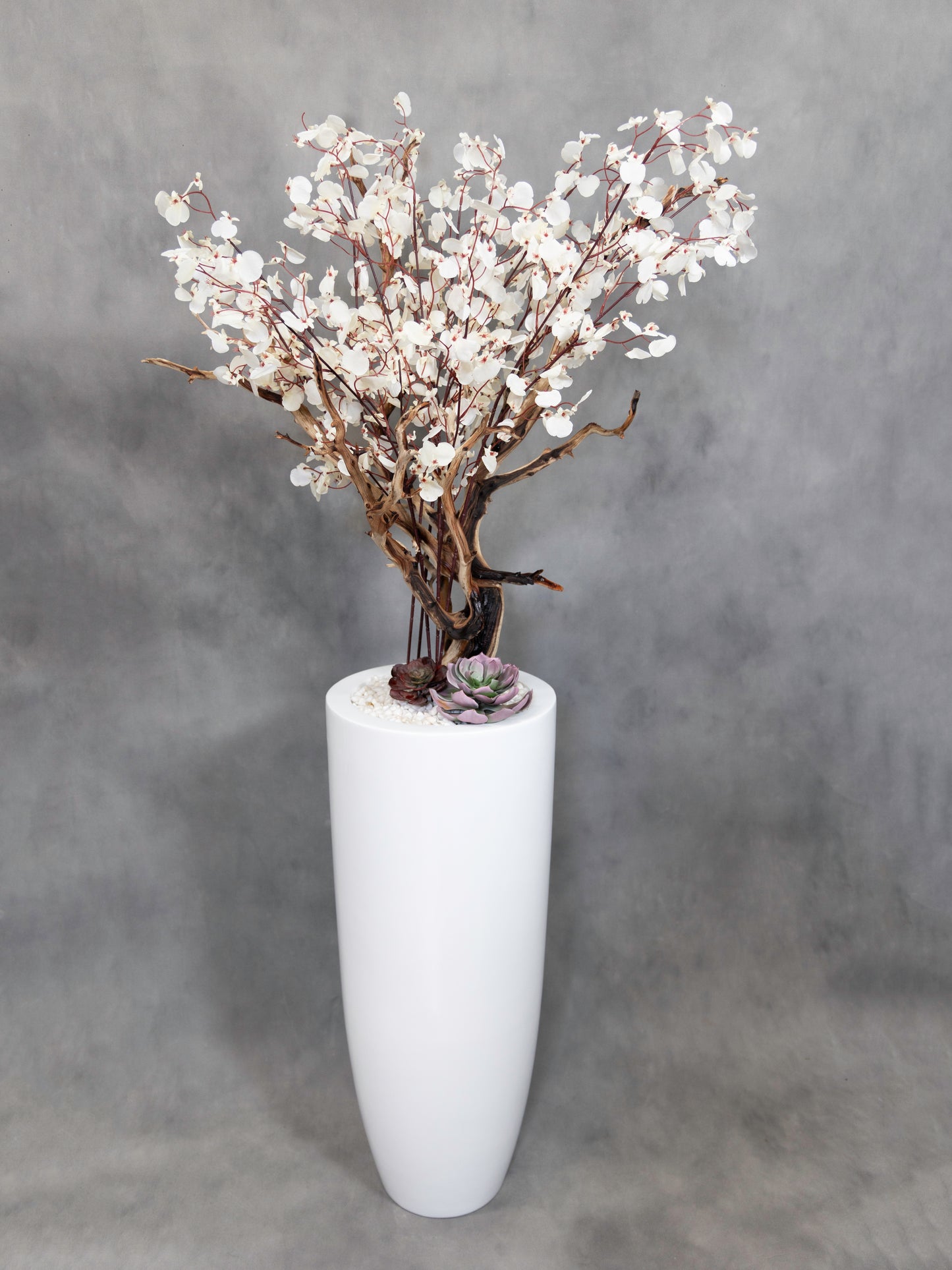 Floor Vase Artificial Plant - (53)