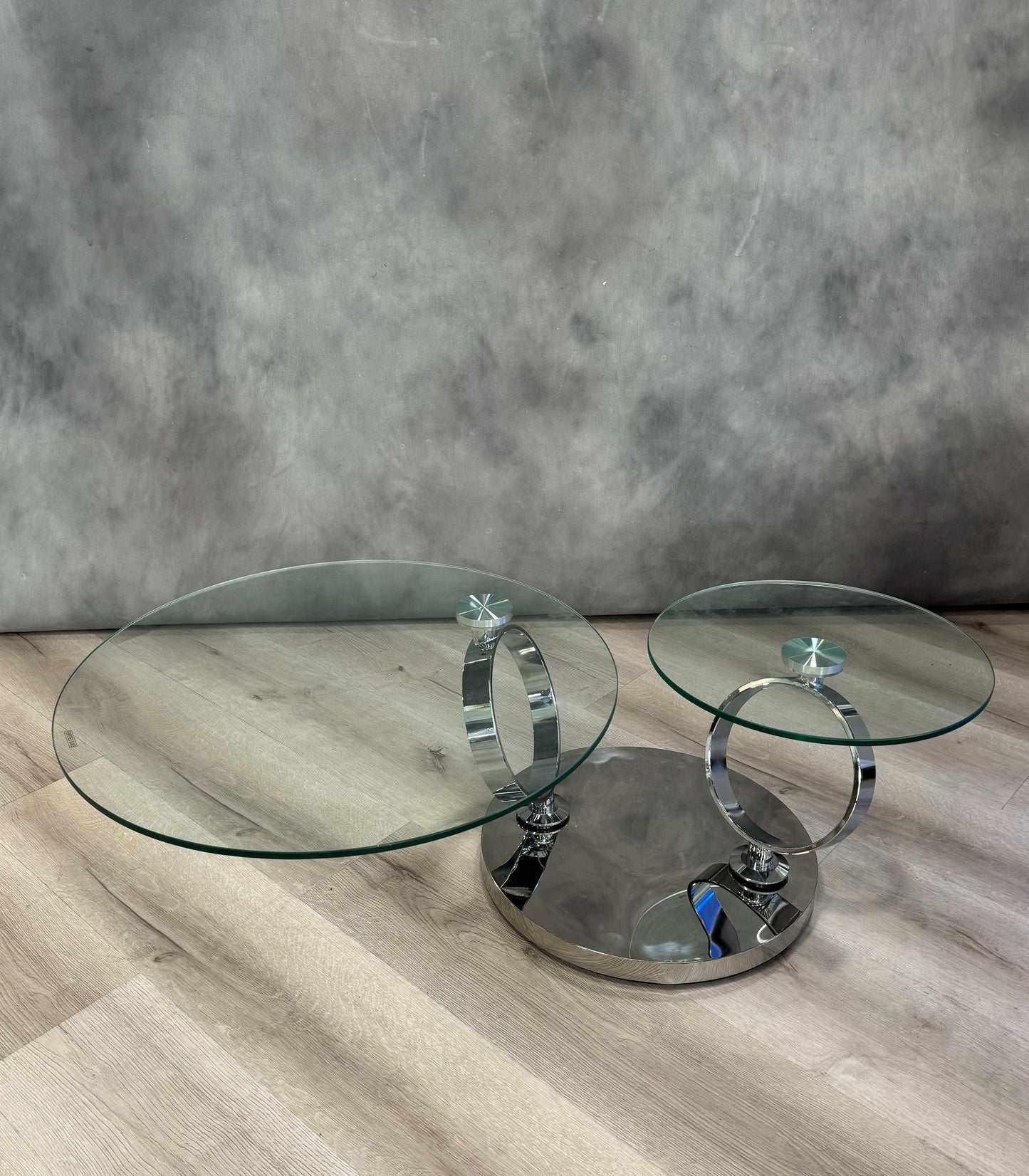 Glass Round Coffe Table